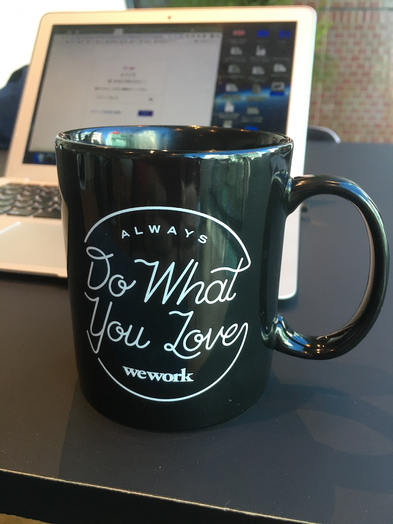 WeWork Icebergに行ってきました