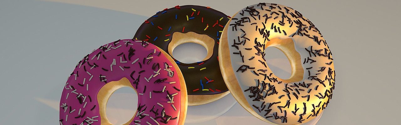 「さあ、自分だけのドーナツを見つけよう」