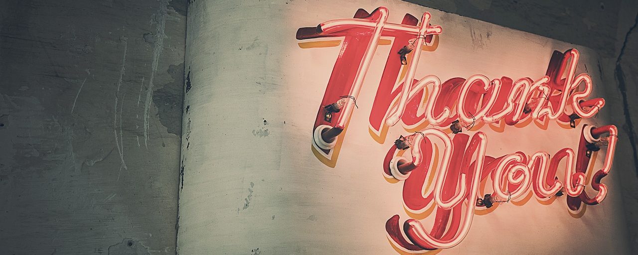 クライアントへの感謝